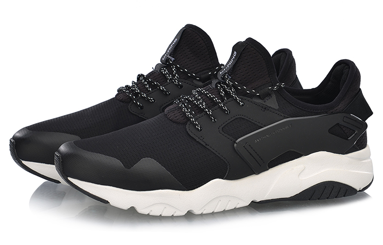 Lookbook Baskets Li-Ning Carnival Support ''Noir Blanc'' AGCP009-1