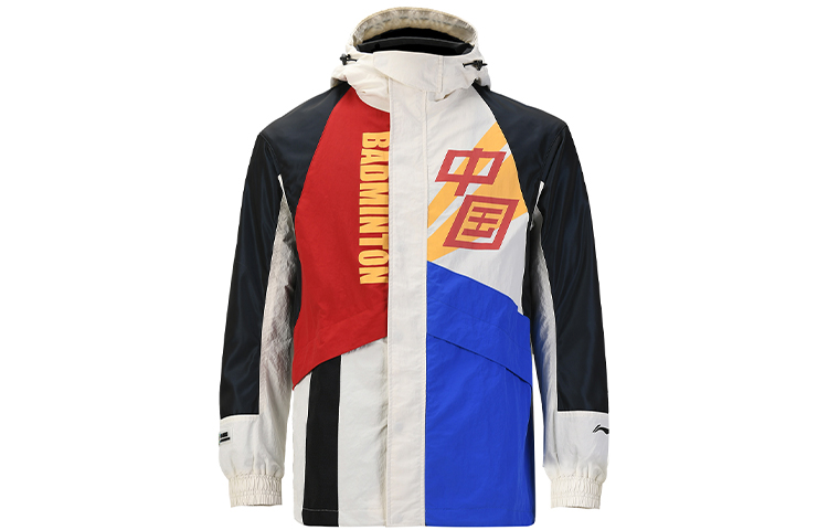Li-Ning Casual Badminton Hoodie Jacket Frost White AFDQ419-1
