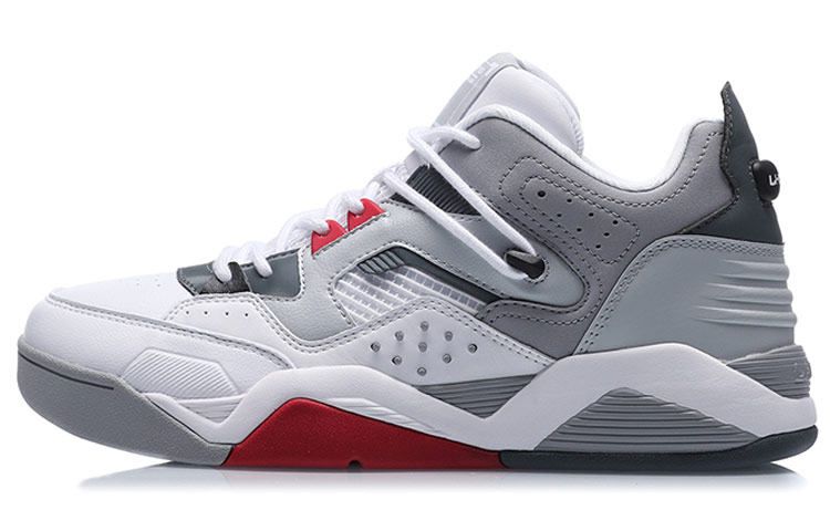 Li-Ning Casual Basketball Shoes 'Grey Red' AGBR025-2