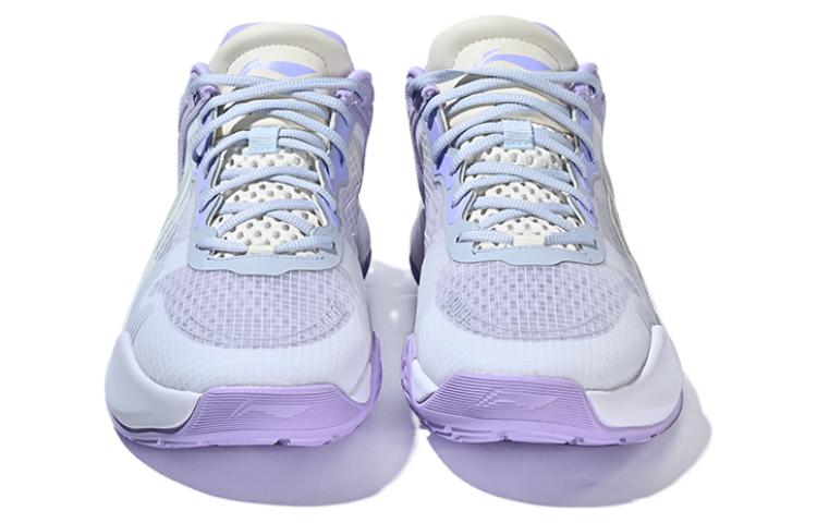 Lookbook Li-Ning Casual Basketball Shoes 'Purple White' ABAT067-4