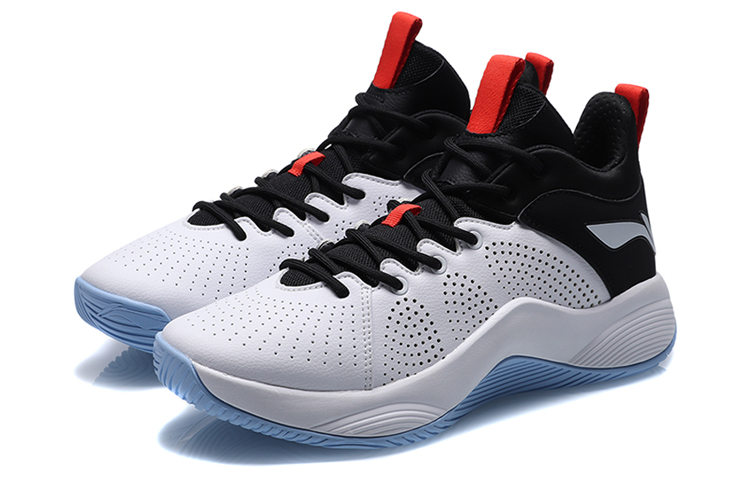 Lookbook Li-Ning Casual Basketball Shoes 'White Black' ABPR001-2