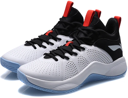 Li-Ning Casual Basketball Shoes 'White Black' ABPR001-2 Lookbook Li-Ning Casual Basketball Shoes 'White Black' ABPR001-2