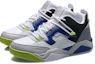 Lookbook Li-Ning Casual Basketball Shoes 'White Black Blue' AGBR025-1
