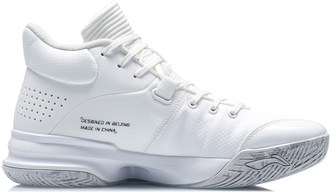 Li-Ning Casual Basketball Shoes 'White Grey' ABPQ039-5 Order Li-Ning Casual Basketball Shoes 'White Grey' ABPQ039-5