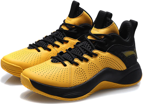 Li-Ning Casual Basketball Shoes 'Yellow Black' ABPR001-1 Lookbook Li-Ning Casual Basketball Shoes 'Yellow Black' ABPR001-1