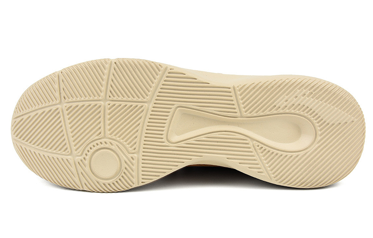 Shop Sepatu Basket Kasual Li-Ning 'Kuning Tan' ABCM037-3