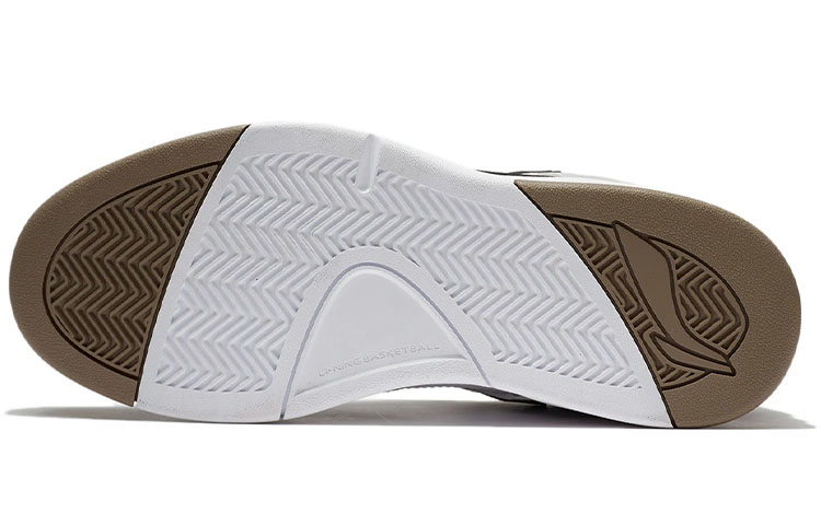 Shop LiNing李寧 耐磨 低筒 復古籃球鞋 男款 黑白