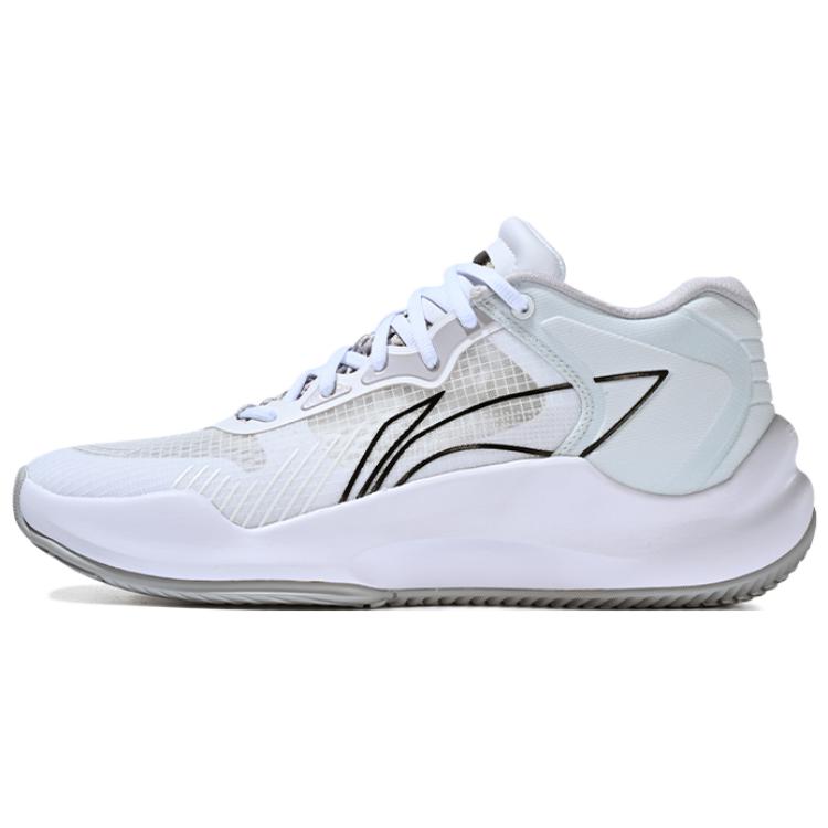 Li-Ning Casual Basketball Shoes Low 'White Light Mint' ABAT067-3