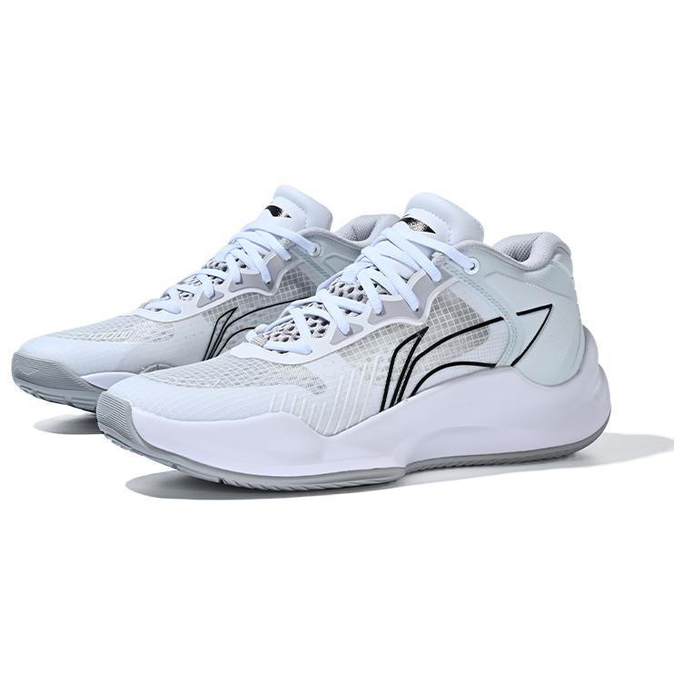 Order Li-Ning Casual Basketball Shoes Low 'White Light Mint' ABAT067-3