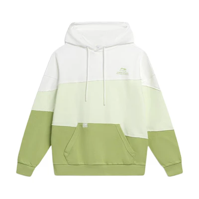Li-Ning Casual Breathable Pullover Hoodie Light Fruit Green AWDTC65-2