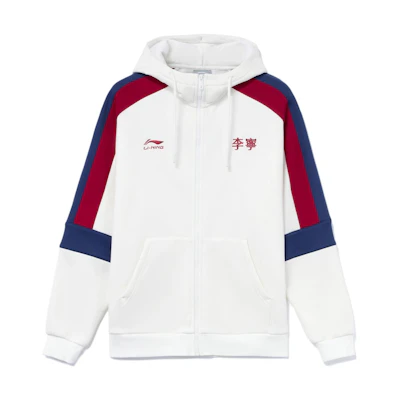 Li-Ning Casual Colorblock Pullover Sweatshirt Unisex Off-White AWDRG42-2