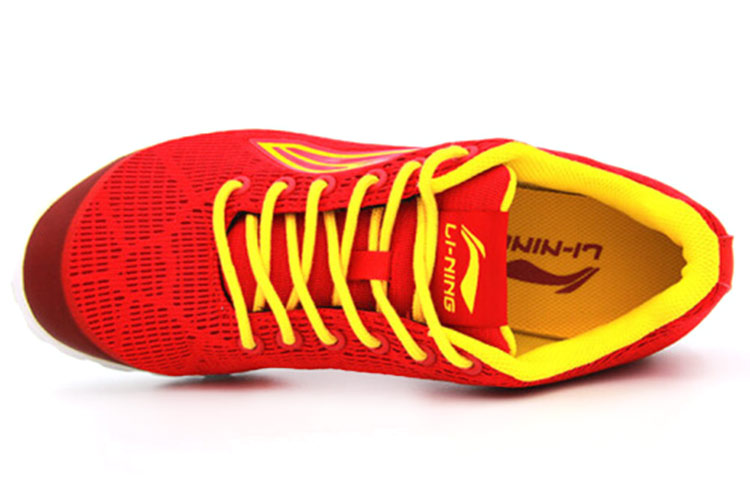 Shop Li-Ning Casual Comfort Low-Top Running 'Red' ASCJ007-4