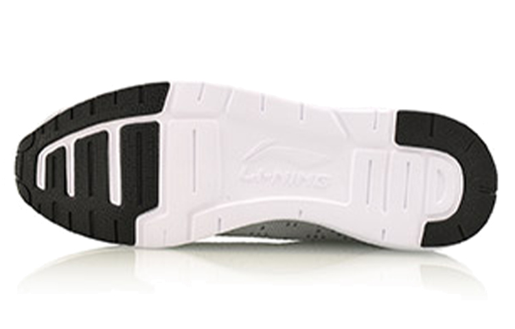 Lookbook Li-Ning Casual Comfort Low 'Grey White Black' AGCM055-3