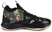 Order Li-Ning Kasual Selesa Mid-Top Larian 'Hitam Hijau' ARHL077-1