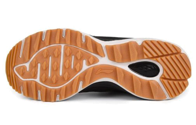 Shop 李寧カジュアル快適ミッドトップランナー「黒緑」 ARHL077-1