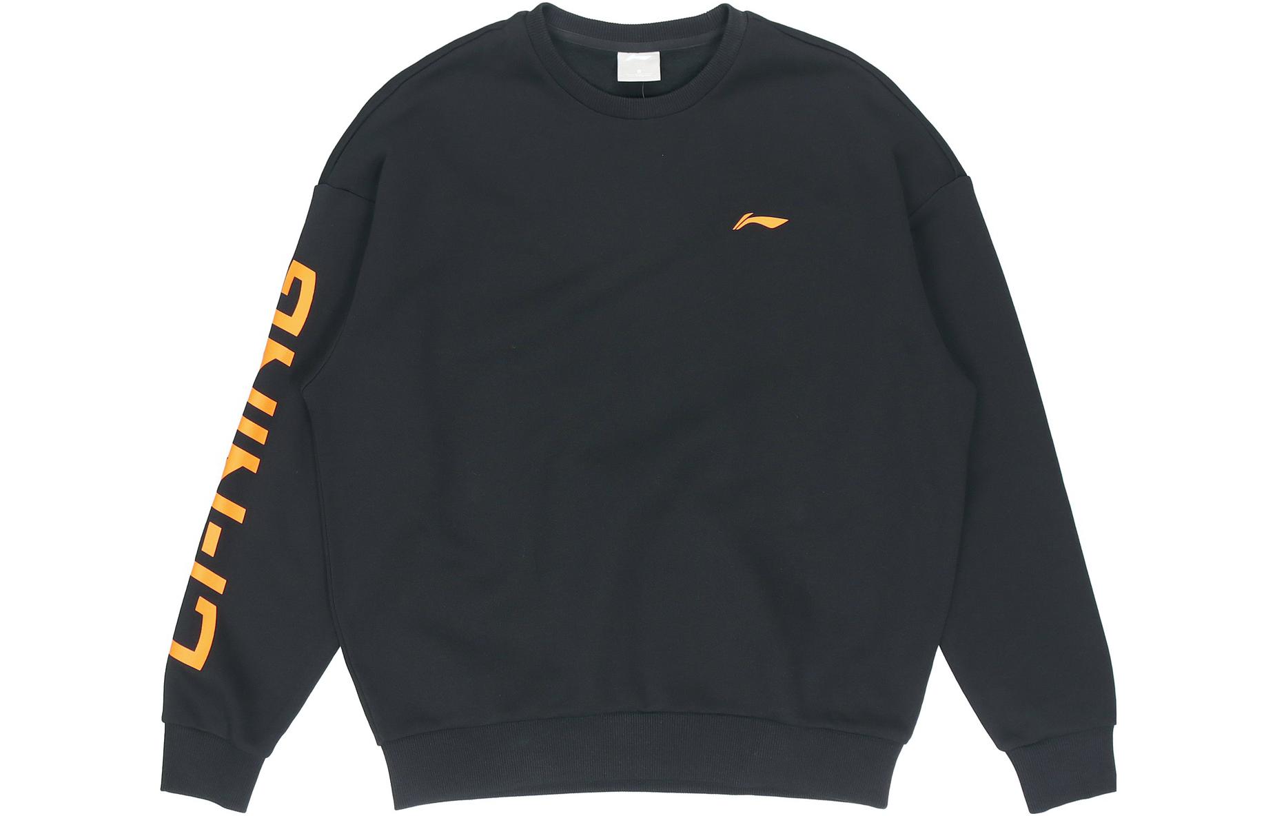 Li-Ning Casual Crewneck Pullover Sweatshirt Long Sleeve YWDT531-2