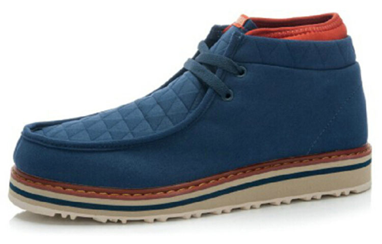 Lookbook Li-Ning Casual High-Top Sneaker 'Deep Universal Blue' ALMJ023-2