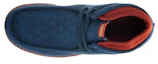 Shop Li-Ning Casual High-Top Sneaker 'Deep Universal Blue' ALMJ023-2