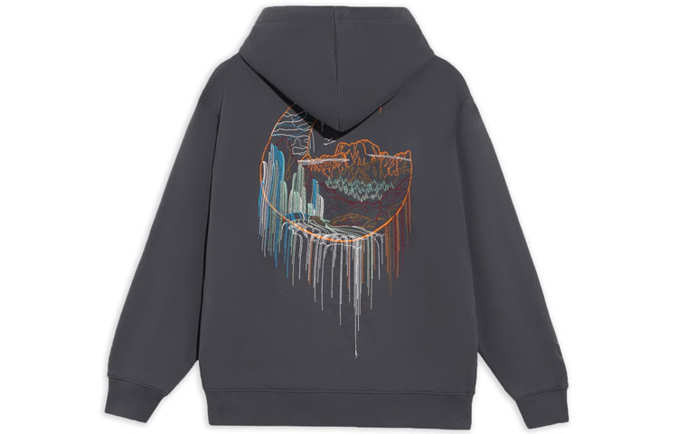 Li-Ning Casual Hoodie Gray AWDS245-1