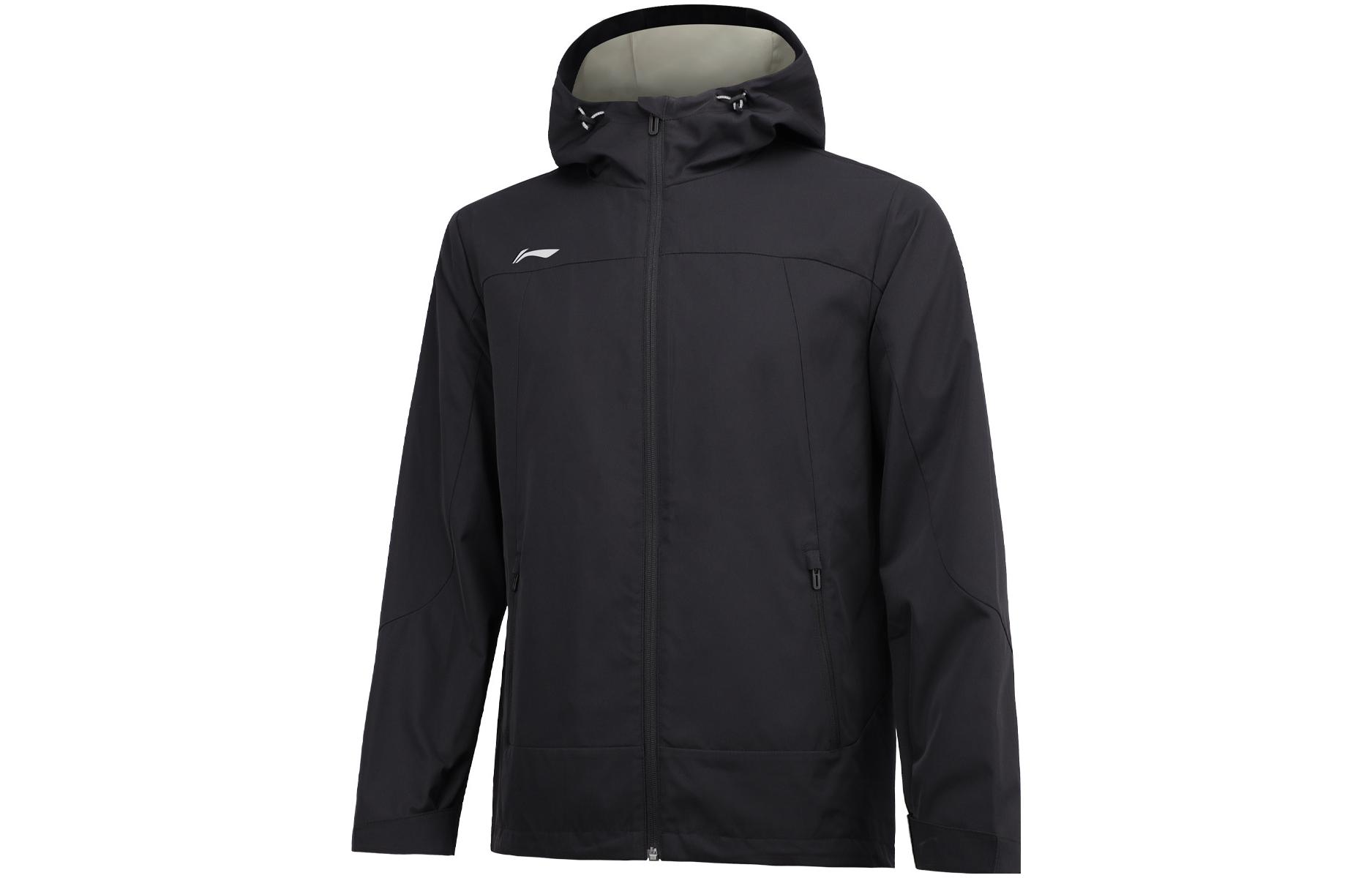 Li-Ning Casual Hoodie Sports Jacket Black - Group Purchase Series AFDSC15-1