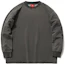 Order LI-NING Casual Knit Crewneck Sweatshirt Denim Gray - Sportswear AWDR225-2