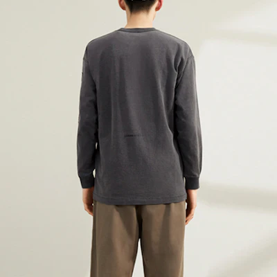 LI-NING Casual Knit Crewneck Sweatshirt Denim Gray - Sportswear AWDR225-2 Purchase LI-NING Casual Knit Crewneck Sweatshirt Denim Gray - Sportswear AWDR225-2