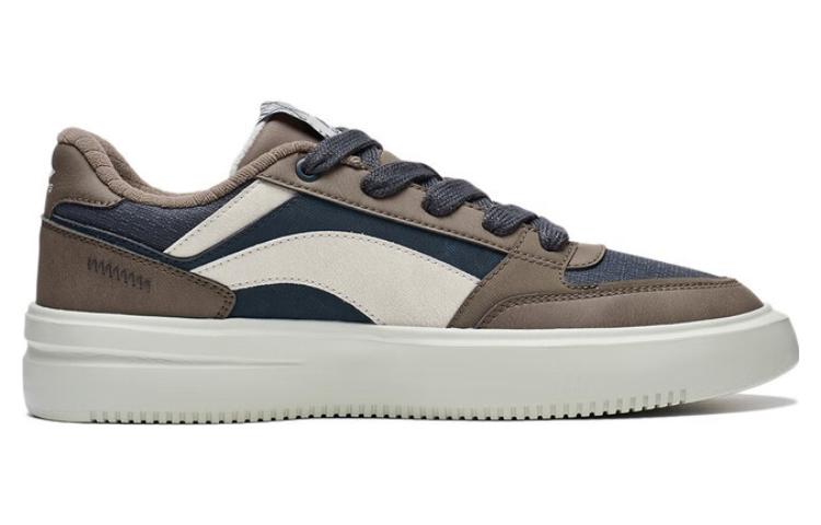 Order Kasut Skate Gaya Santai Li-Ning 'Coklat Gelap Beige' AGCT139-3