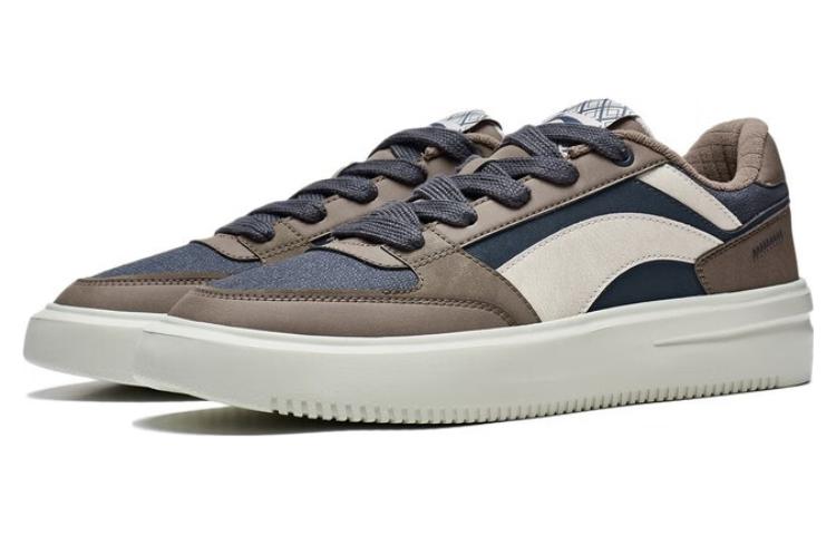 Lookbook Li-Ning Scarpe Casual Skate ''Marrone Scuro Beige'' AGCT139-3