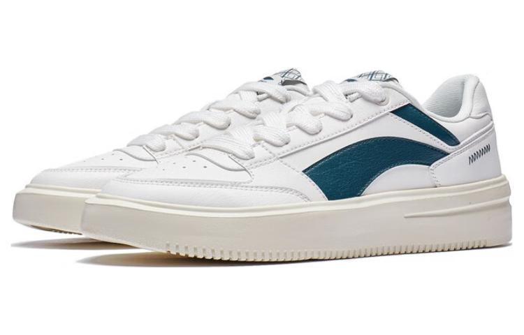 Lookbook 리닝 캐주얼 스케이트 슈즈 (화이트/블루) AGCT139-2