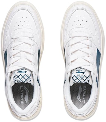 Li-Ning Casual Lifestyle Skate Shoes 'White Blue' AGCT139-2 Shop Li-Ning Casual Lifestyle Skate Shoes 'White Blue' AGCT139-2