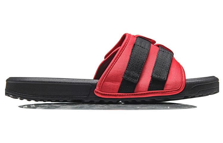 Li-Ning Casual Lightweight Slide 'Black Red' 圖 2