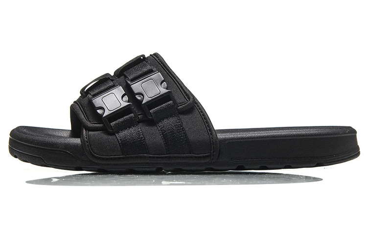 Li-Ning Casual Lightweight Slides 'Black' AGAN019-1