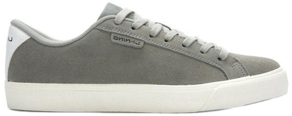 Li-Ning Sepatu Kasual Ringan Suede 'Abu-abu' ALCK079-1 Order Li-Ning Sepatu Kasual Ringan Suede 'Abu-abu' ALCK079-1