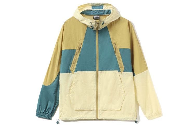 Li-Ning Casual Loose Color-Block Jacket Yellow/Blue () AFDR803-1