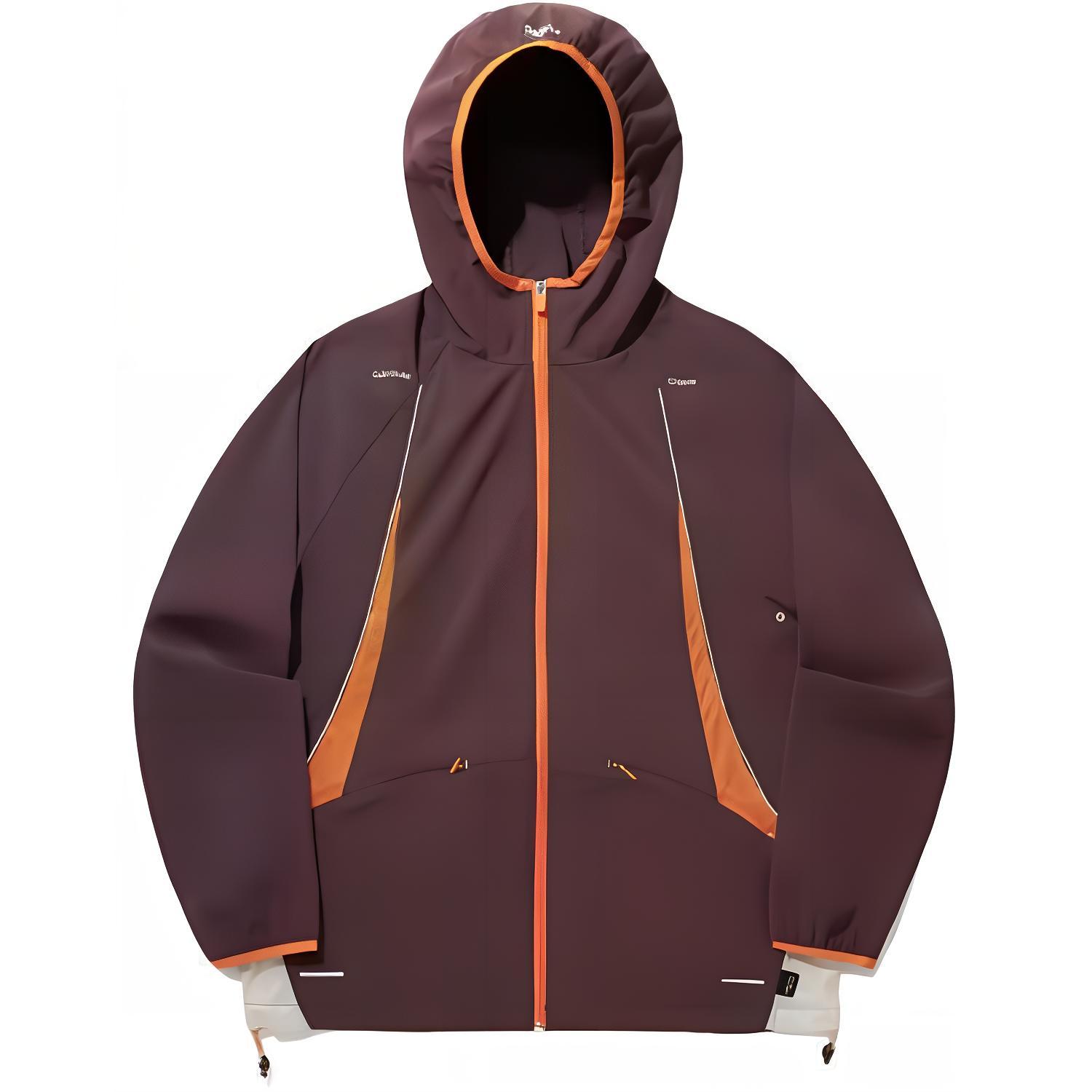 Li-Ning Casual Loose Fit Windbreaker Brown Unisex AFDU815-4