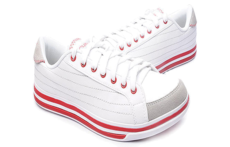 Li-Ning Casual Low-Top 'White Red' 圖 3