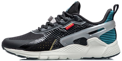 Li-Ning Casual Low-Top Runner 'Reflective Black Blue' AGLR083-2 Li-Ning Casual Low-Top Runner 'Reflective Black Blue' AGLR083-2