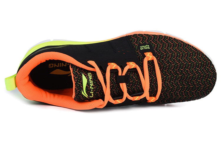Shop Li-Ning Casual Low 'Black Orange' AFHL001-4