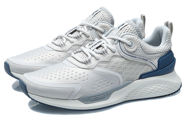 Lookbook Li-Ning Casual Low 'Grey Blue' AGLR063-1