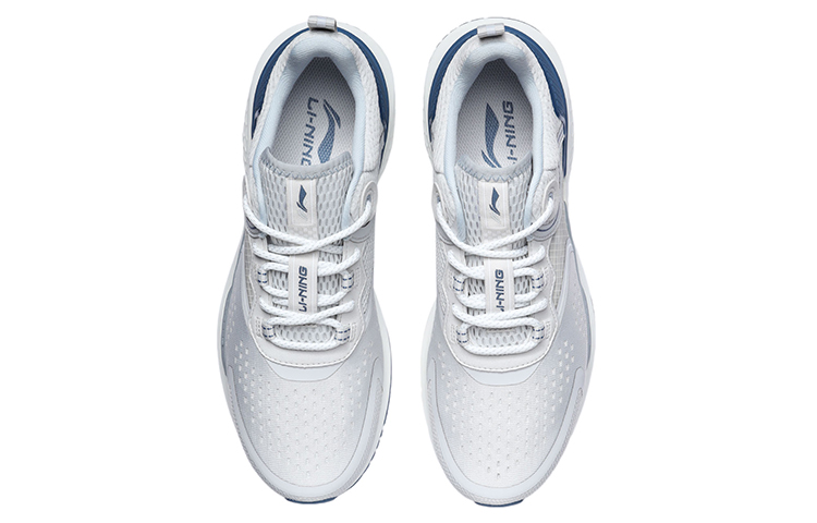 Shop Li-Ning Casual Low 'Grey Blue' AGLR063-1
