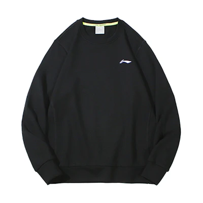 Li-Ning Casual Pullover Hoodie Black AWDS527-1