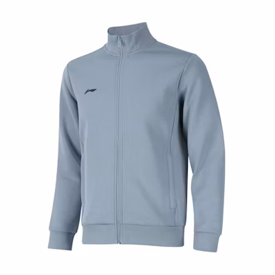 Li-Ning Casual Pure Color Breathable Zipper Jacket - William Blue AWDSF15-3