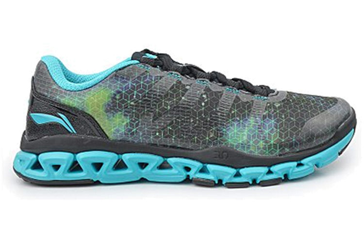 Order 李寧 カジュアルランナー ロー "ブルーブラック" AFPJ031-1