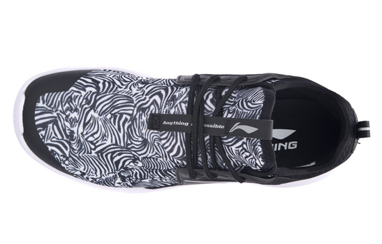 Lookbook Li-Ning Casual Running Low ''Zwart Grijs'' ABCM023-2