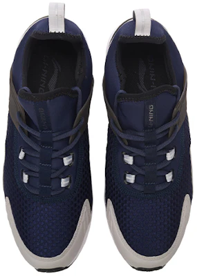 Li-Ning Casual Running Low ''Blauw Grijs'' AGLM097-4 Shop Li-Ning Casual Running Low ''Blauw Grijs'' AGLM097-4