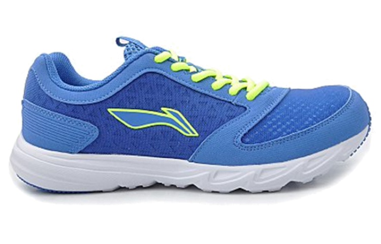 Order LiNing李寧 舒適透氣耐磨 低幫休閒跑步鞋 藍白