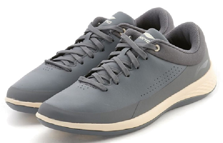 Lookbook 李寧カジュアルランニング ロー "グレーコンフォート" ACGK075-3