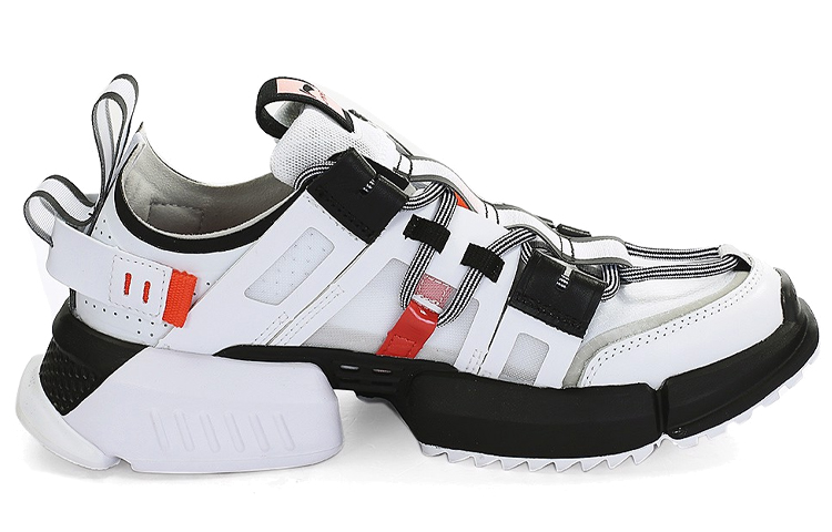 Order Li-Ning Casual Running Low ''Wit Zwart'' AGLQ065-1