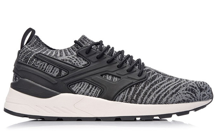Order Li-Ning Freizeit-Laufschuhe ''Schwarz Grau'' AGLM179-1