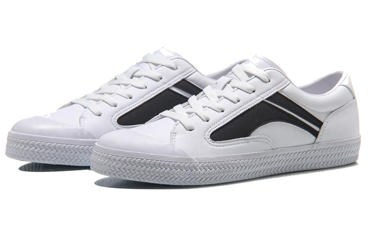 Lookbook Li-Ning Casual Skate 'White Black' AGCN204-1